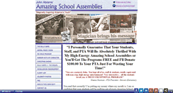 Desktop Screenshot of amazingschoolassemblies.com
